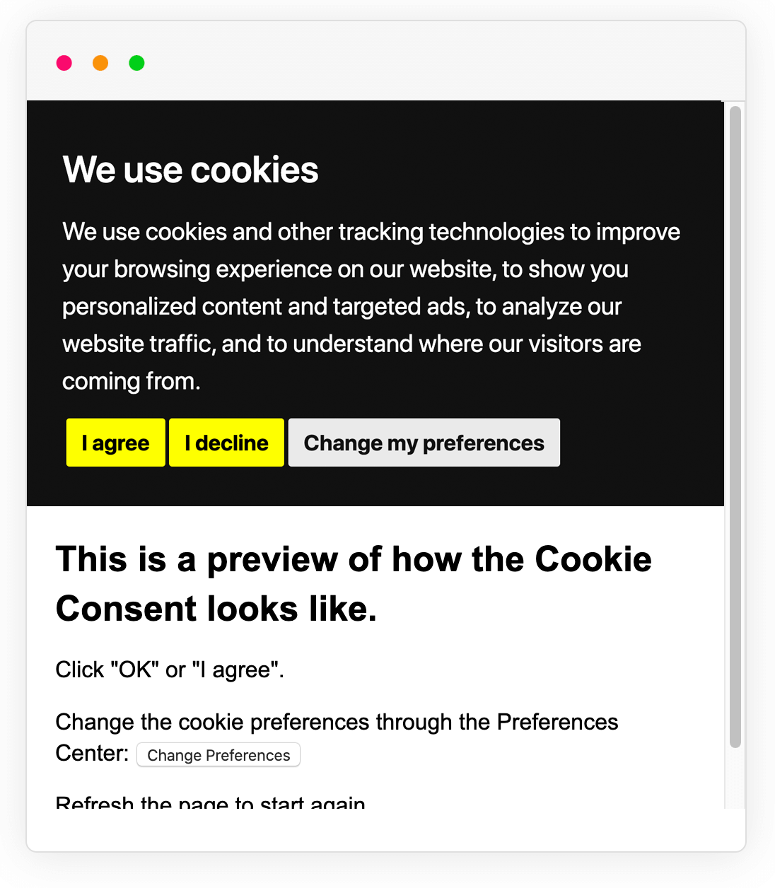 Cookie Info Script