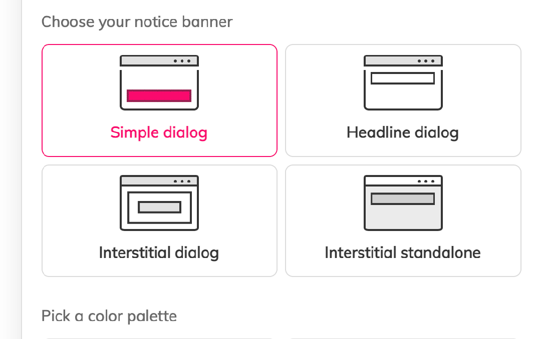 Step 2 on how to implement the Cookie Consent